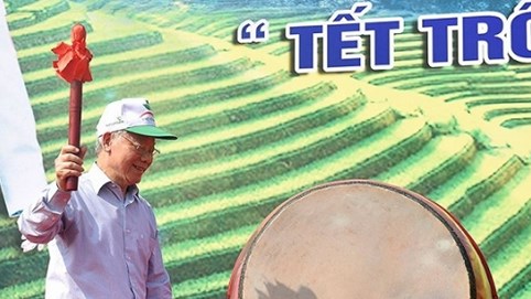 Tổng Bí thư, Chủ tịch nước Nguyễn Phú Trọng phát động Tết trồng cây
