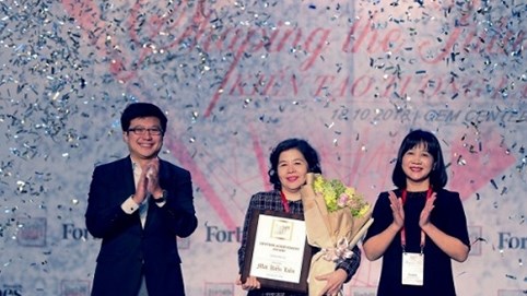 Tổng giám đốc Vinamilk được Forbes Việt Nam vinh danh với giải thưởng “Thành tựu trọn đời”
