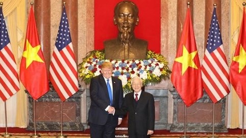 Tổng thống Donald Trump hội kiến Tổng Bí thư Nguyễn Phú Trọng