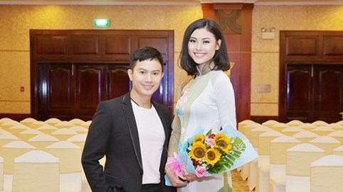 Top 5 Hoa hậu Việt Nam Đỗ Hà hội ngộ NTK Ngô Nhật Huy tại sự kiện