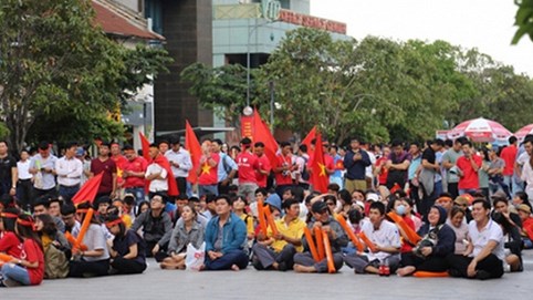 TP HCM cấm xe vào nội đô để cổ vũ Olympic Việt Nam tranh hạng ba Asiad