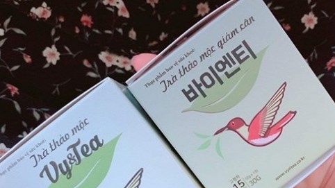 Trà thảo mộc Vy&Tea bị nhái sản phẩm, ảnh hưởng nghiêm trọng đến uy tín ở nước ngoài