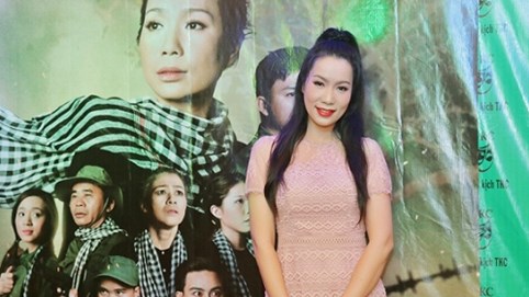 Trịnh Kim Chi ăn mừng chiến thắng vở diễn 