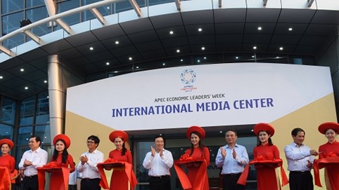 Trung tâm Báo chí Quốc tế phục vụ APEC sẽ đón hơn 3.000 phóng viên trong và ngoài nước hoạt động