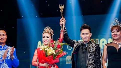 Trương Nhân đăng quang Hoa hậu Thế giới Doanh nhân 2018