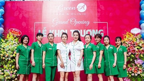 Tưng bừng khai trương GreenA Spa & Clinic tại Hà Nội