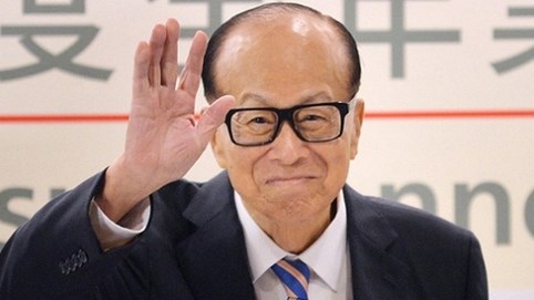 Tỷ phú Lý Gia Thành: 