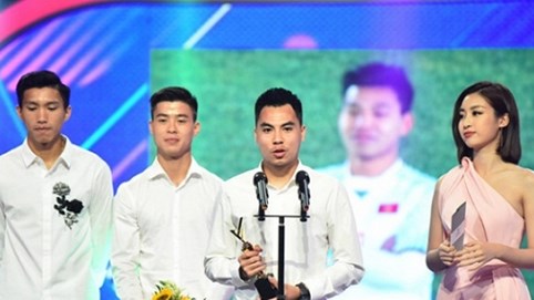 U23 Việt Nam nói gì khi vượt Xuân Trường trở thành Nhân vật của năm?