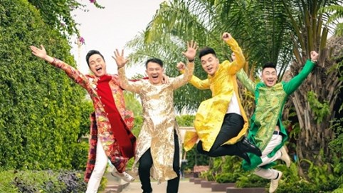 Ưng Hoàng Phúc cùng 3 thành viên nhóm 1088 