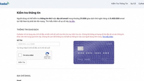 Vào đây để kiểm tra xem bạn có phải là nạn nhân của vụ rò rỉ thông tin từ TGDĐ hay không?