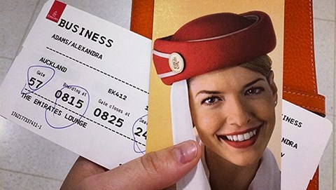 Vé hạng thương gia 