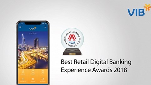 VIB nhận hai giải thưởng quốc tế uy tín về ngân hàng số