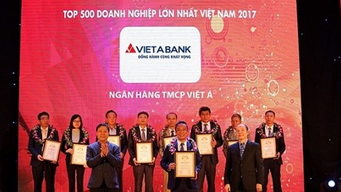 VietABank lọt Top 500 Doanh nghiệp lớn nhất Việt Nam