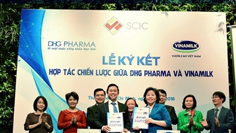 Vinamilk và Dược Hậu Giang hợp tác chiến lược để nghiên cứu phát triển sản phẩm