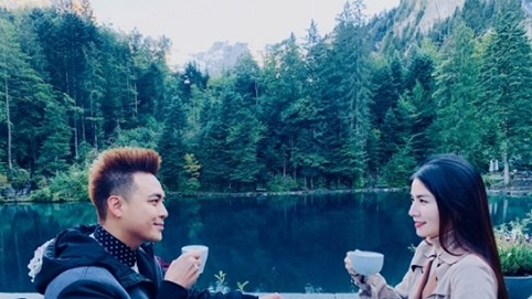 Vợ chồng Kha Ly, Thanh Duy dạo chơi 