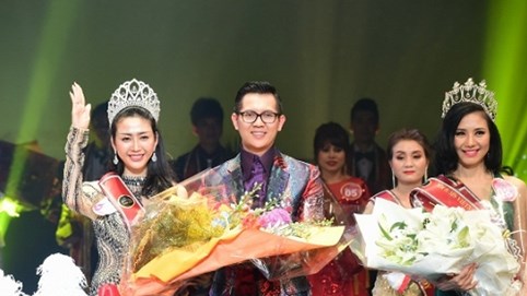 Võ Nhật Phượng đoạt giải Hoa hậu Doanh nhân Thái Bình Dương 2018