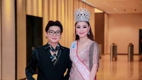 Vũ Hà, Lâm Khánh Chi đến chúc mừng Hoa hậu Phu nhân Mỹ Liên