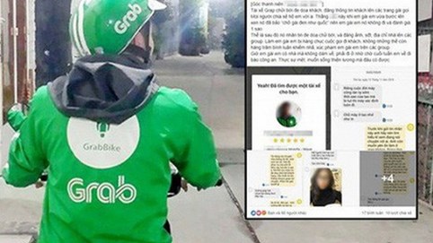 Xôn xao câu chuyện khách nữ bị quấy rối liên tục sau khi hủy chuyến GrabBike