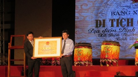 Quảng Nam: Dinh trấn Thanh Chiêm đón bằng xếp hạng Di tích Quốc gia.