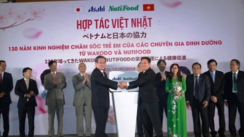 NutiFood bắt tay tập đoàn hàng đầu của Nhật lập liên doanh trong ngành sữa
