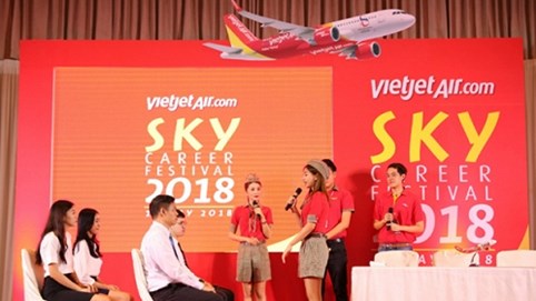 Vietjet Thailand là thương hiệu tuyển dụng tốt nhất châu Á 2019