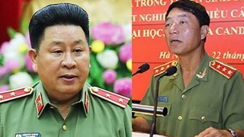 Khởi tố 2 cựu thứ trưởng Công an Bùi Văn Thành và Trần Việt Tân