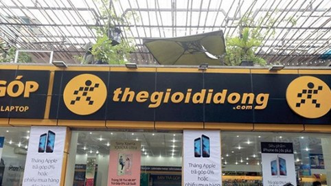 Không chỉ tụt hạng trên bản đồ TMĐT, doanh thu online của Thế Giới Di Động còn liên tục giảm sâu, xuống thấp nhất 14 tháng