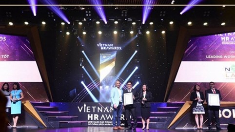 Novaland lần thứ 2 liên tiếp được vinh danh tại Lễ trao giải Vietnam HR Awards 2018