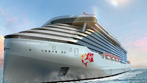 Du thuyền khổng lồ dành cho giới siêu giàu, chứa 1150 thủy thủ phục vụ 2700 người