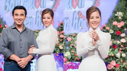 Nam Thư diện áo dài, thay đổi bản thân để dẫn 