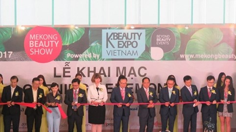 Khai mạc Triển lãm quốc tế Mỹ phẩm và làm đẹp khu vực Mê Kông 2017