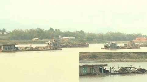 Tạm dừng thi công dự án nạo vét tuyến sông Cầu