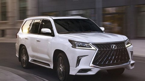 Lexus LX570 nâng cấp nhẹ nhưng đầy hầm hố