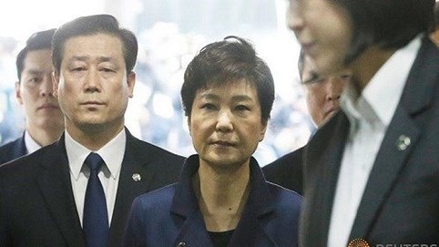 Bắt giữ cựu Tổng thống Hàn Quốc Park Geun Hye