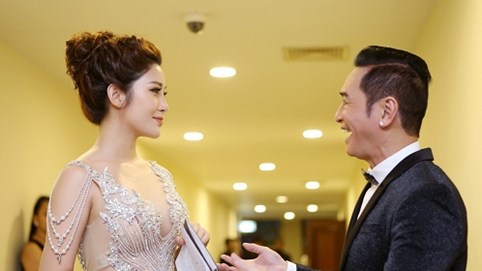 Á hậu Yan My hội ngộ danh ca Nguyễn Hưng