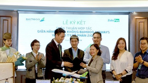 Vé Bamboo Airways được thanh toán trực tiếp trên ZaloPay