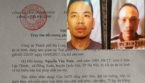2 tử tù trốn khỏi phòng biệt giam xuất hiện tại TP.Hạ Long?