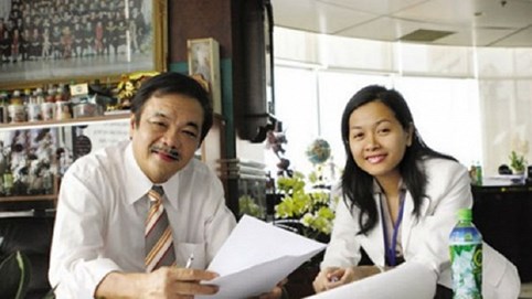 Ái nữ Tân Hiệp Phát lên sóng đài truyền hình Singapore