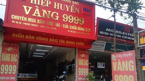 Trộm dỡ mái tôn, đột nhập vào tiệm vàng lấy tài sản khoảng 1,8 tỷ cùng đầu thu camera