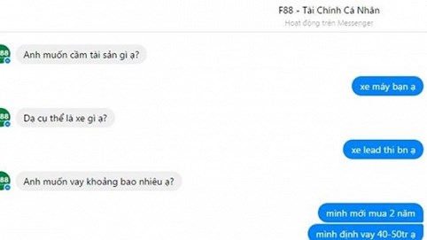 Dịch vụ cho vay cầm đồ F88: Cho vay với lãi suất gấp gần 4 lần với quy định?