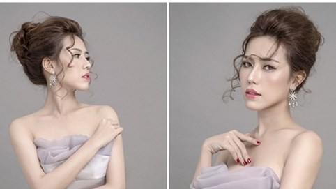 Chân dài Phan Quỳnh Ngân 