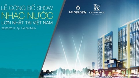 Chương trình nhạc nước nghệ thuật mới lạ 