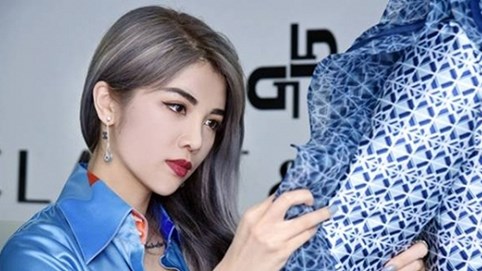 Claret Giang Lê tiếp tục mang hội họa vào thời trang trong VIFW 2017