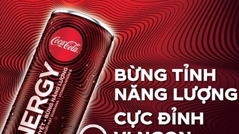 Coca-Cola chính thức ra mắt Nước tăng lực Coca-Cola Energy tại Việt Nam
