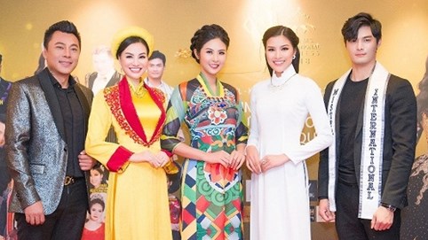 Dàn sao hội tụ trong đêm chung kết Hoa hậu và Nam vương Doanh nhân Quốc tế