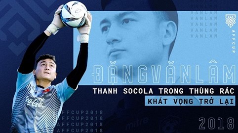 Đặng Văn Lâm: Thanh socola trong thùng rác và khát vọng trở lại