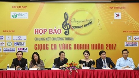 Đêm chung kết Giọng ca vàng Doanh nhân 2017 sắp diễn ra