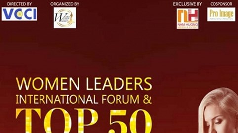 Lễ vinh danh Top 50 nữ lãnh đạo tiêu biểu toàn cầu 2016-2017