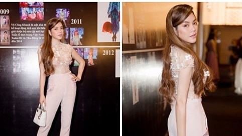 Diện quần suông đi sự kiện, Lý Nhã Kỳ trở thành tâm điểm của thảm đỏ