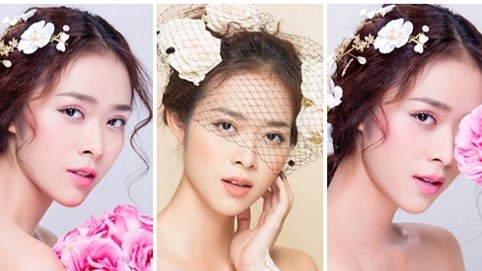 Diệp Bảo Ngọc đẹp trong veo khi làm cô dâu